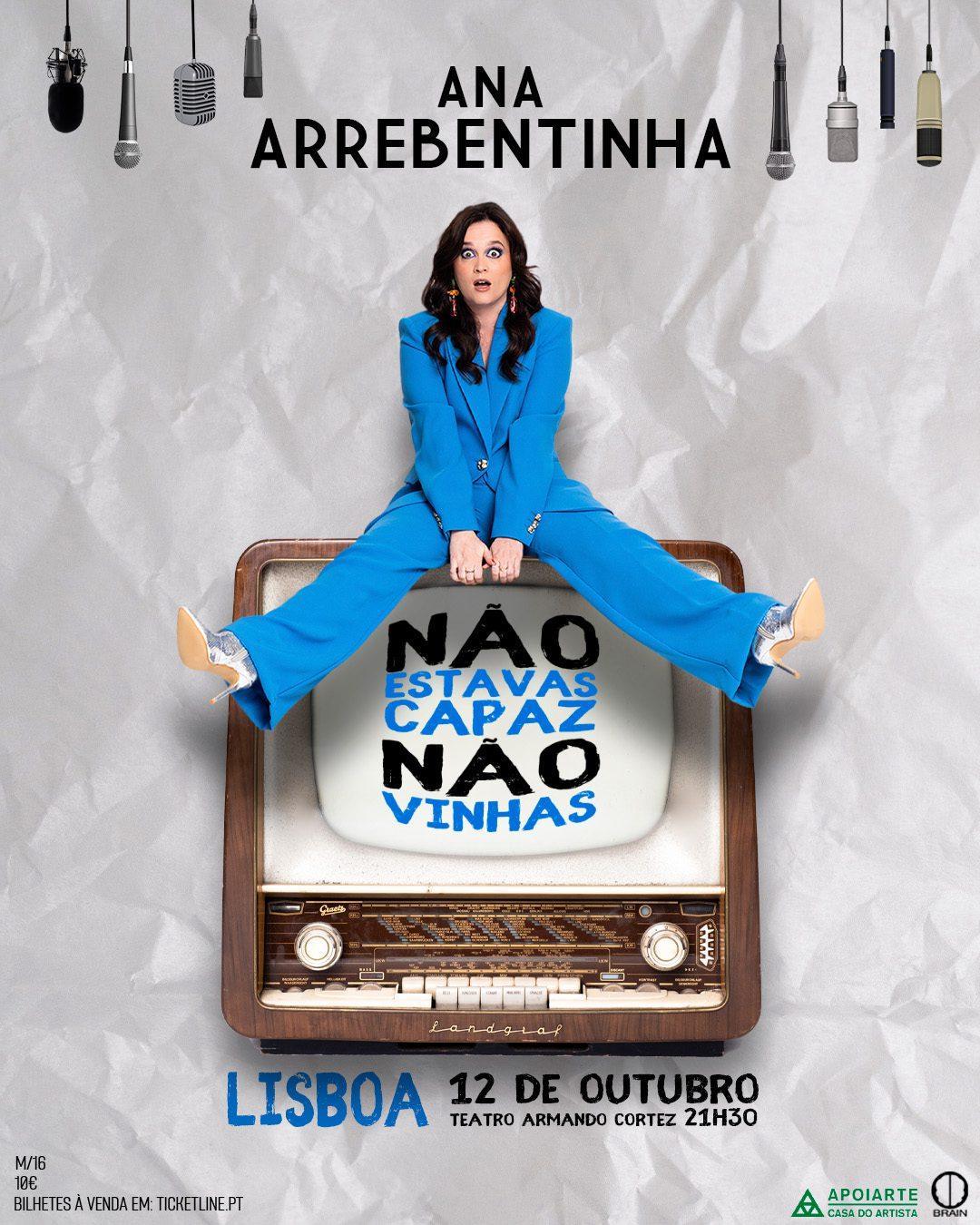 Nao estavas capaz nao vinhas teatro armando cortez