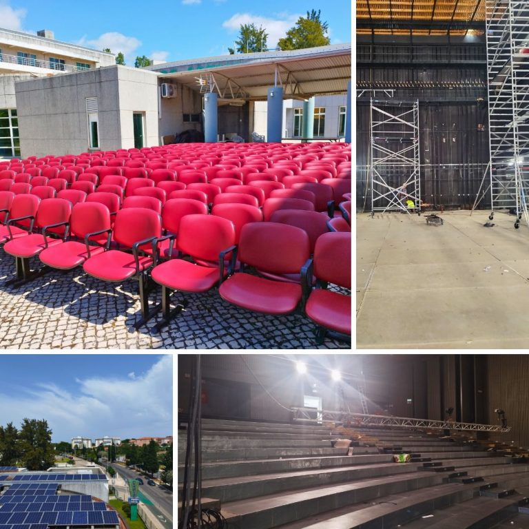 Obras no Teatro